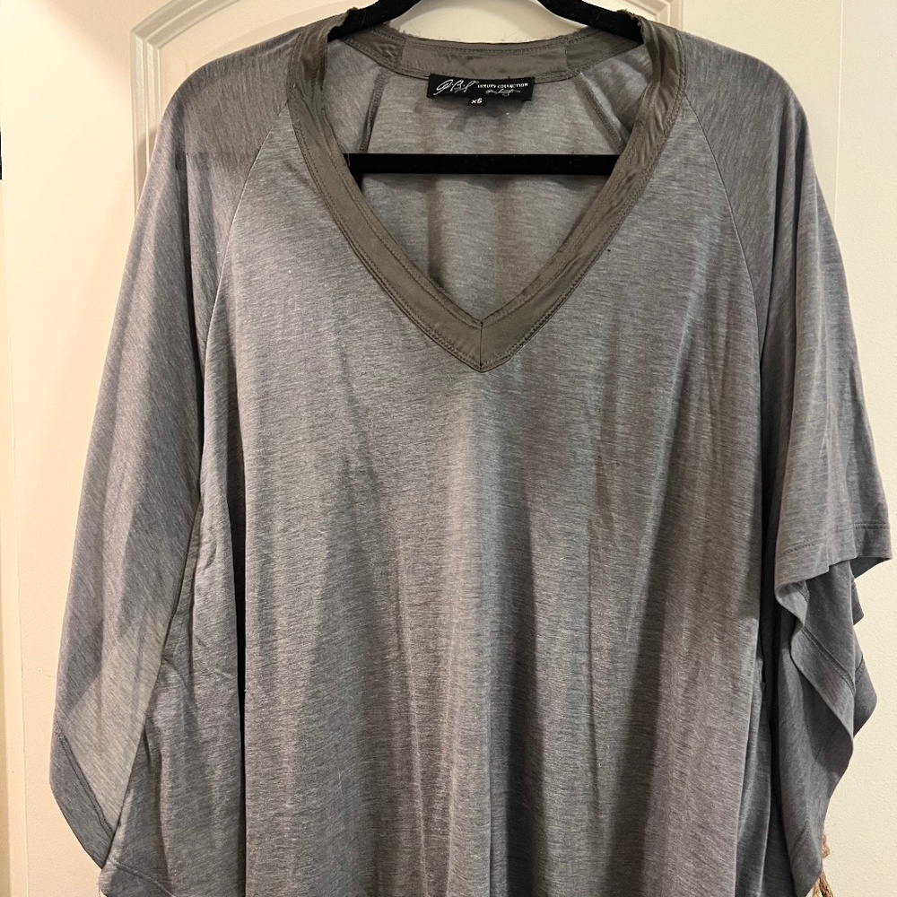 ABS by Allen Schwartz Grey top